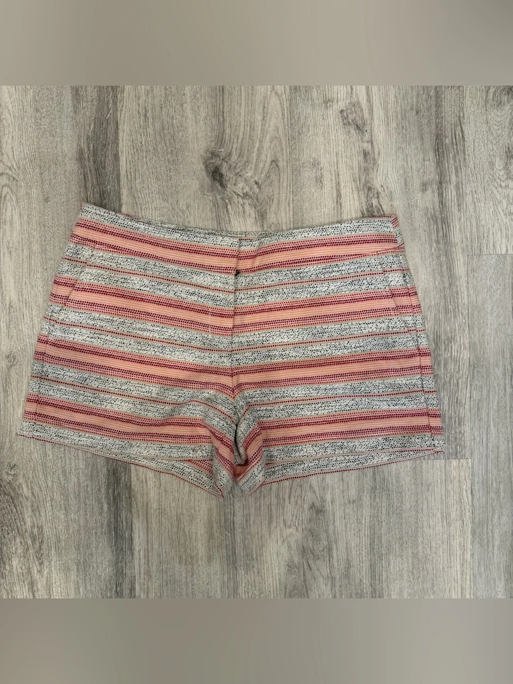 LOFT Striped Cotton Shorts – Size 4 – Summer Casual